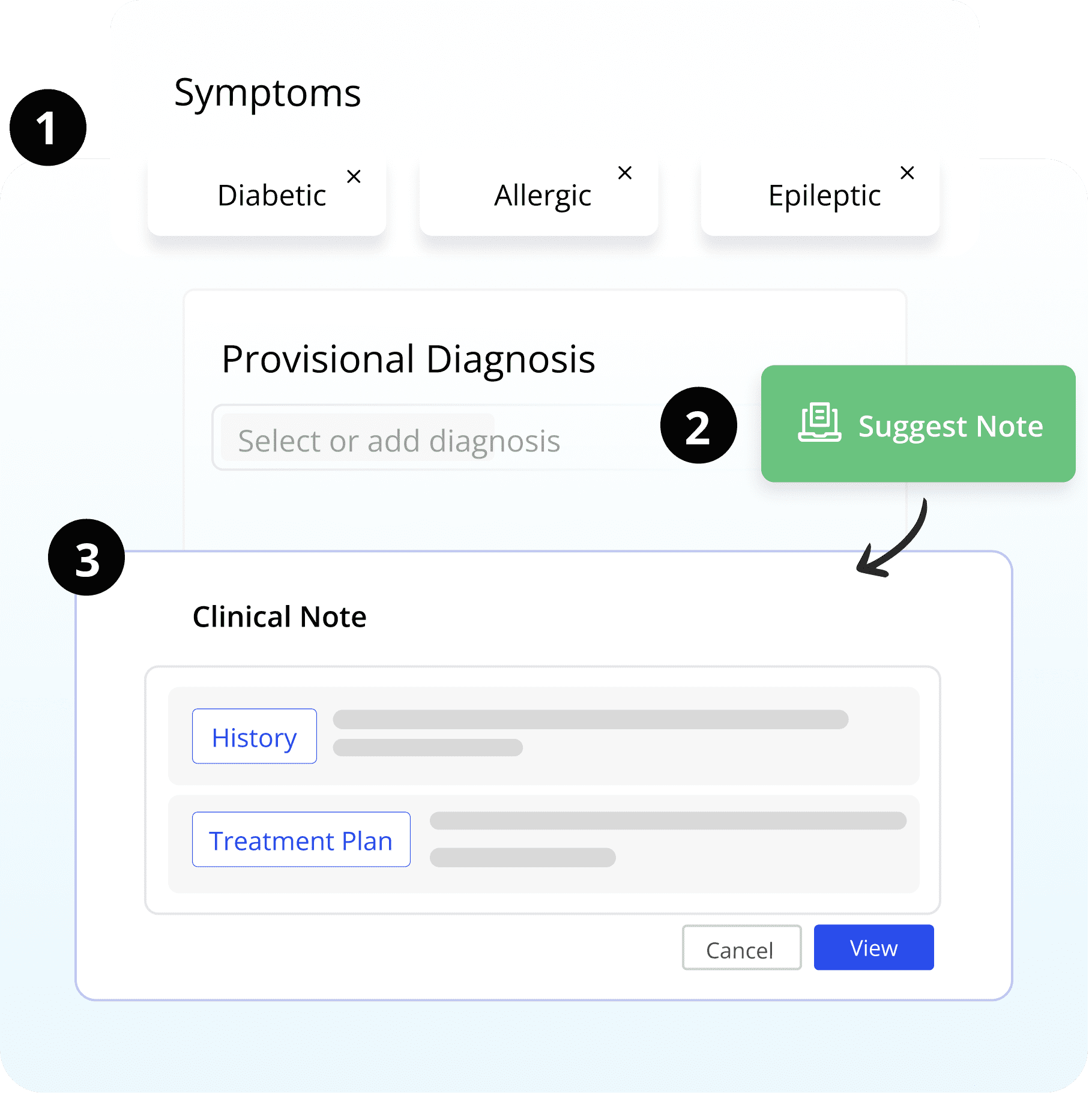 automated-clinical-note-suggestions-of-clinical-management-software