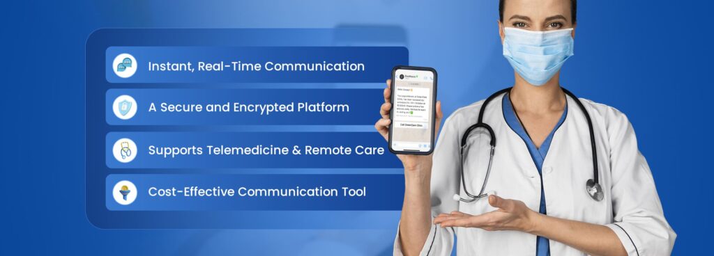 WhatsApp for healthcare benefits